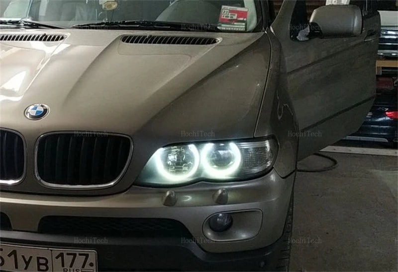 For BMW E39 E81 E82 E87 E88 X5 E53 E60 E61 E63 E64 X3 E83 120w Error Free LED Angel Eyes Marker Lights Bulbs White Top Quality