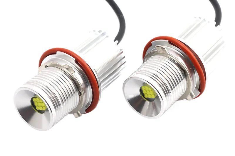 For BMW E39 E81 E82 E87 E88 X5 E53 E60 E61 E63 E64 X3 E83 120w Error Free LED Angel Eyes Marker Lights Bulbs White Top Quality