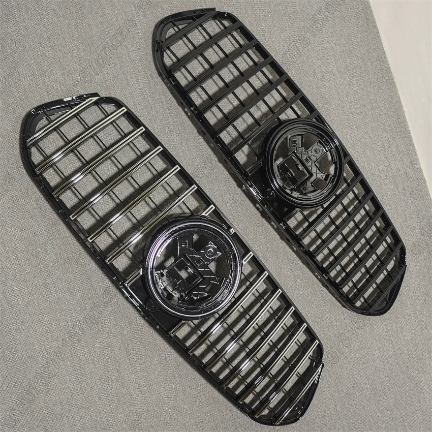 GT Style Front Grille Bumper Grill Grille For Mercedes-Benz GLE C167 W167 Coupe Grill GLE300 350 400 450 Accessories 2019-2023
