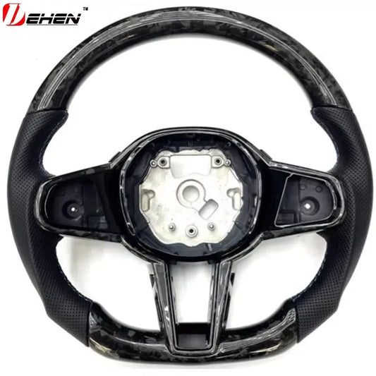 Carbon Fiber Steering Wheel For BMW New X3M X4M X5M X6M M5 F90 F95 F96 F97 F98 2019-2023 Old Upgrade New 2025 M4 Customized